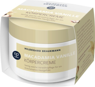Hildegard Braukmann Macadamia Vanille Körpercreme 200 ml